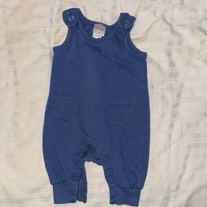 Hanna Andersson French Terry Baby Overall - Blue